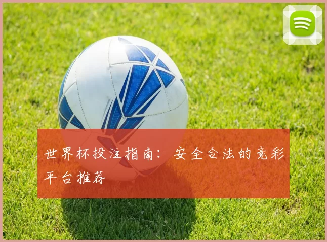 世界杯投注指南:安全合法的竞彩平台推荐