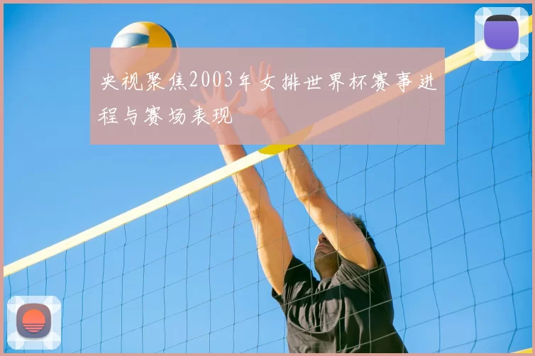 央视聚焦2003年女排世界杯赛事进程与赛场表现