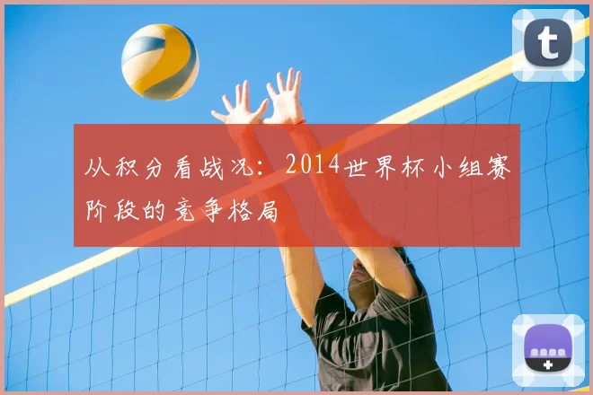 从积分看战况：2014世界杯小组赛阶段的竞争格局